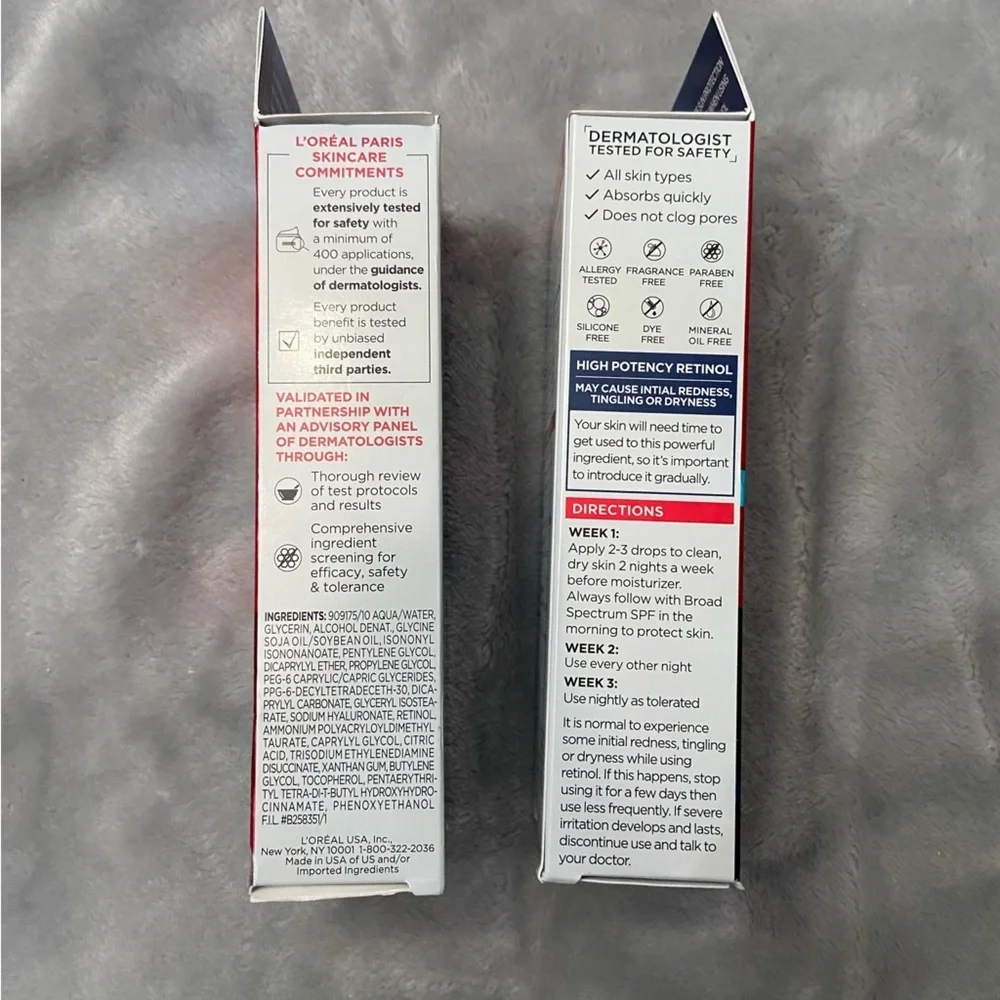 New! L’Oréal Revitalift Derm Intensives Night Serum 0.3% Retinol 27602